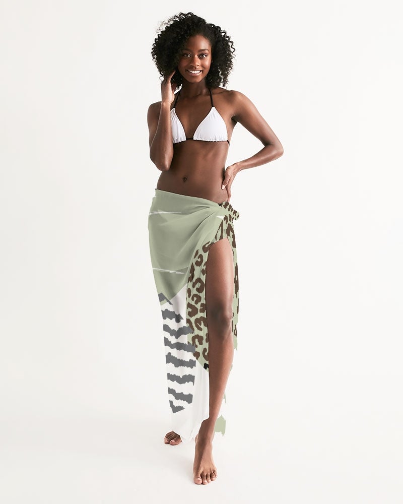 Womens Wrap Sarong - Casual / Swimwear / Beige