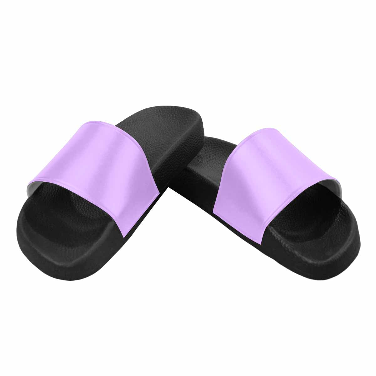 Womens Slide Sandals - Lavender Purple