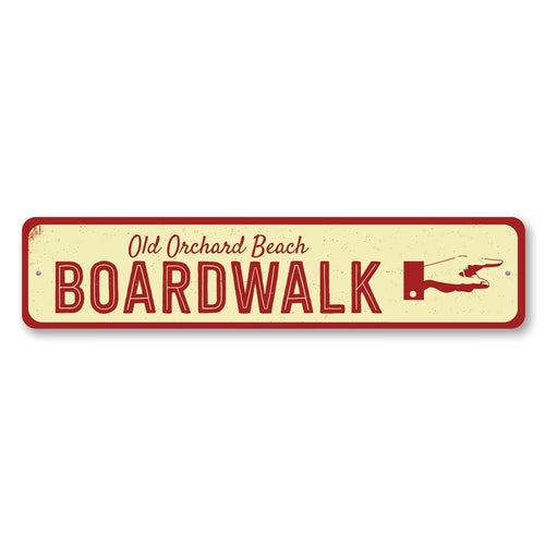 Boardwalk Pointing Hand Sign