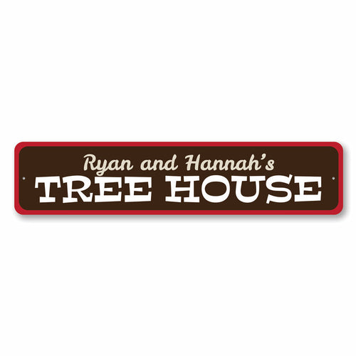 Tree House Sign