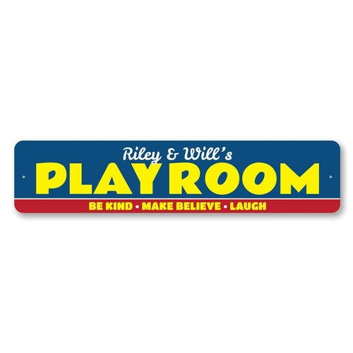 Children's Playroom Sign