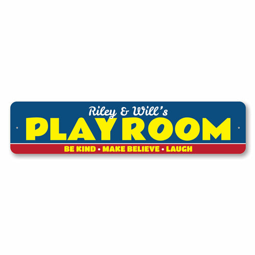 Children's Playroom Sign