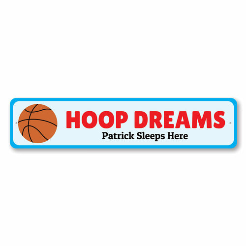 Basketball Bedroom Sign