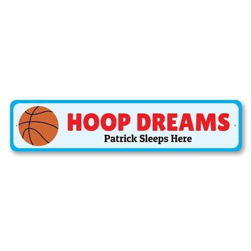 Basketball Bedroom Sign