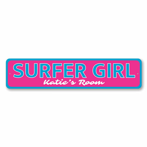Surfer Girl Sign