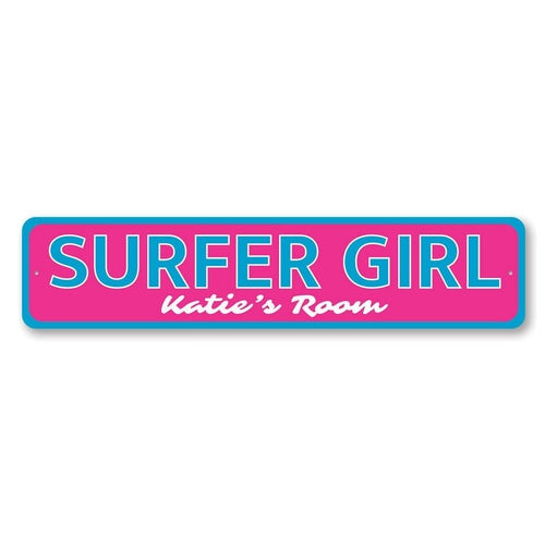 Surfer Girl Sign