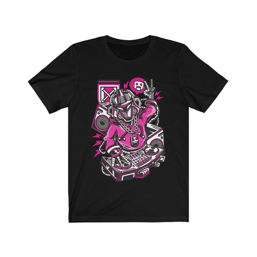 Beats Robot DJ illustrational design T-Shirt