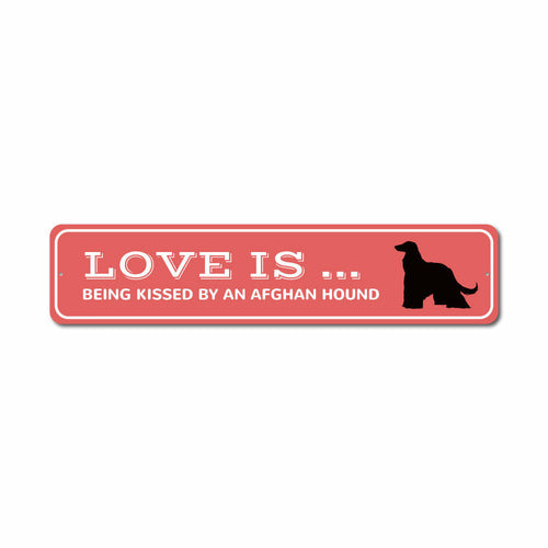Afghan Hound Lover Sign