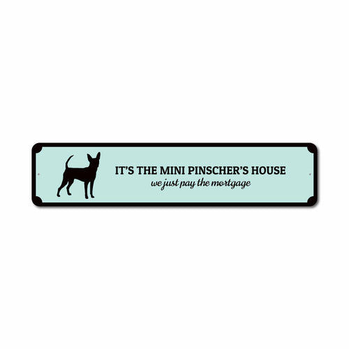 Mini Pinscher House Sign
