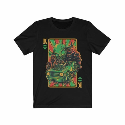 Psychedelic Art Hot Rod Gangster illustrational design T-Shirt