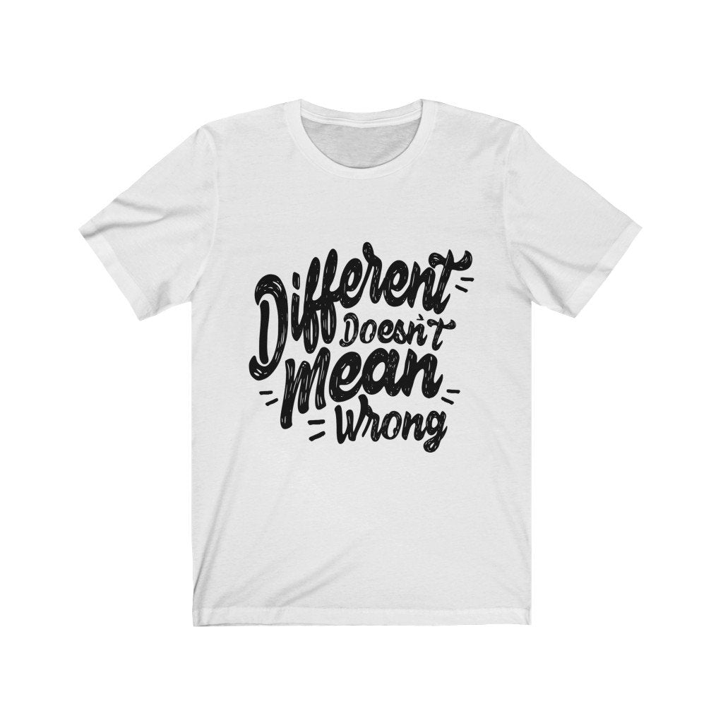 Different Doesn't Mean Wrong