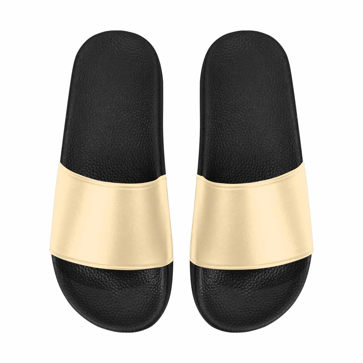 Womens Slide Sandals - Peach