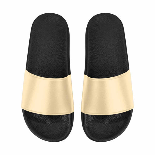 Womens Slide Sandals - Peach