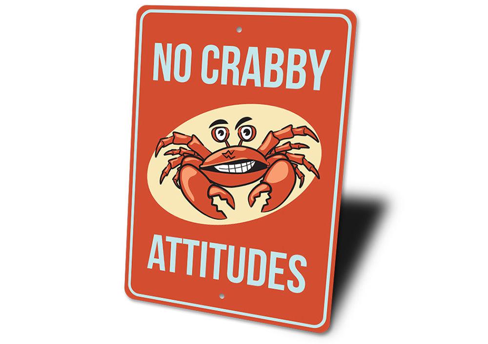 Funny Crab Sign