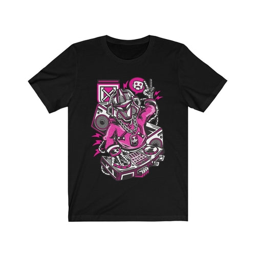 Beats Robot DJ illustrational design T-Shirt