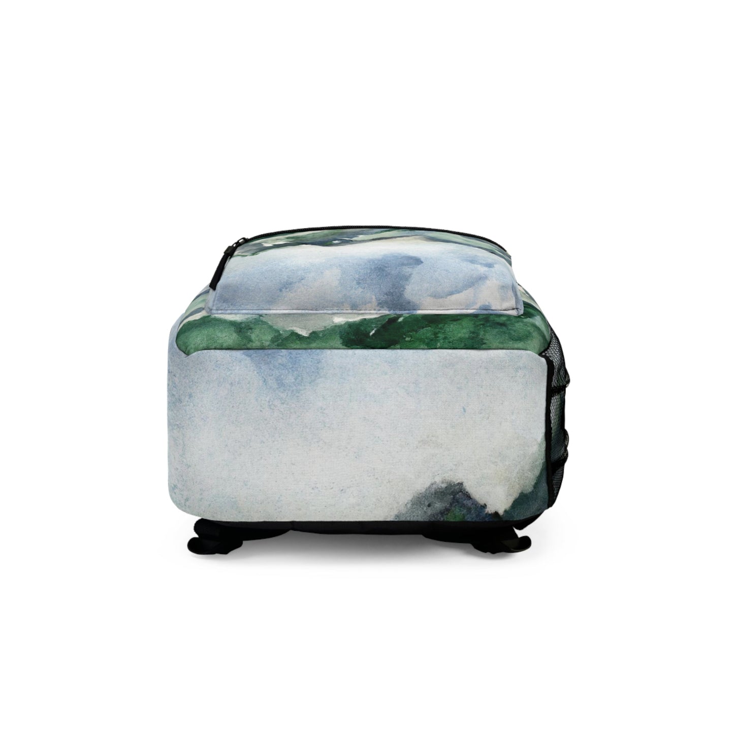 Backpack - Water-resistant Bag - Green Mountainside Nature Landscape