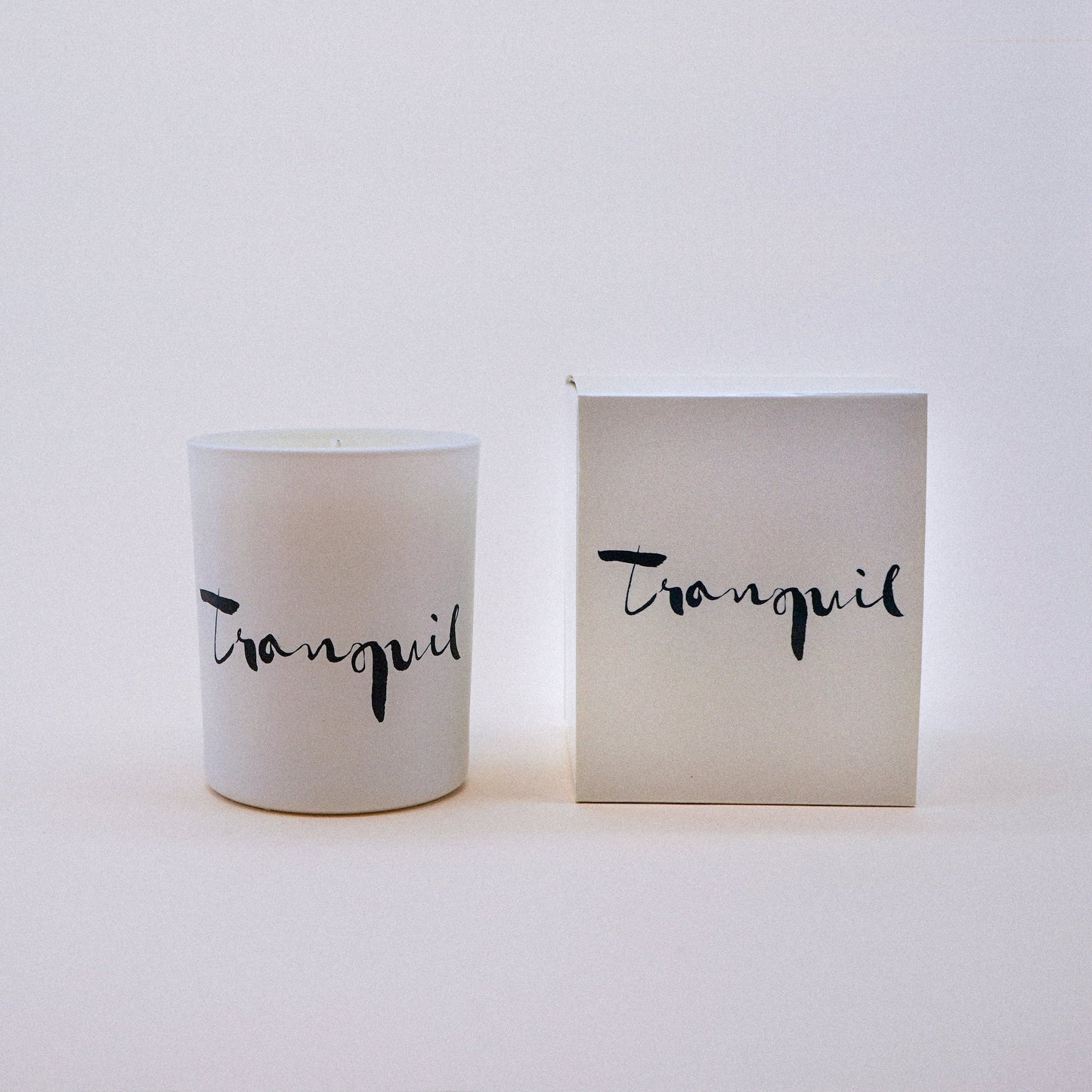 Tranquil Natural Wax Candle Set