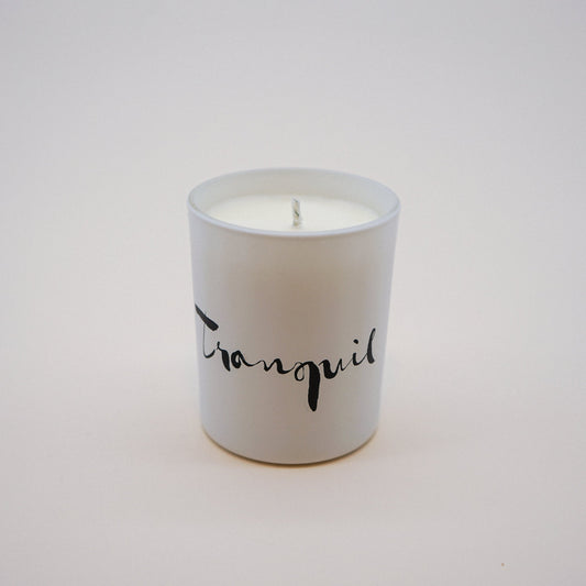 Tranquil Natural Wax Candle Set
