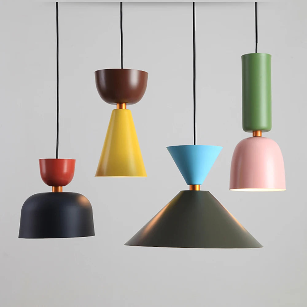 Nordic Loft Bedside Pendant Lights Bedroom Cafe Living Dining Room