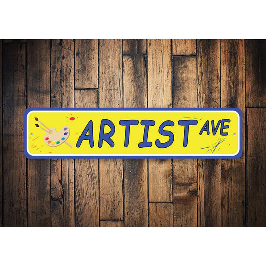 Artist Street Sign