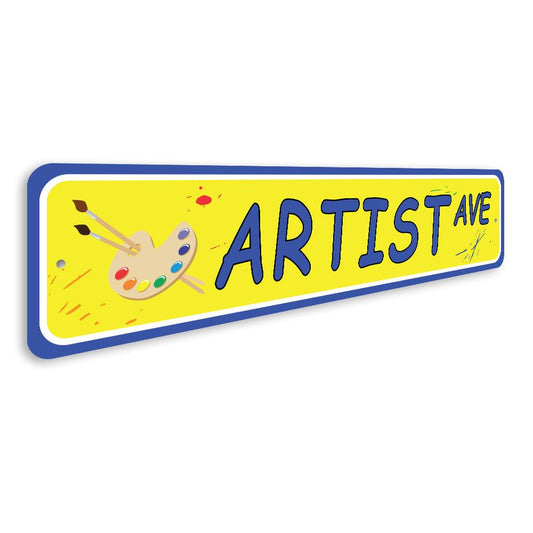 Artist Street Sign