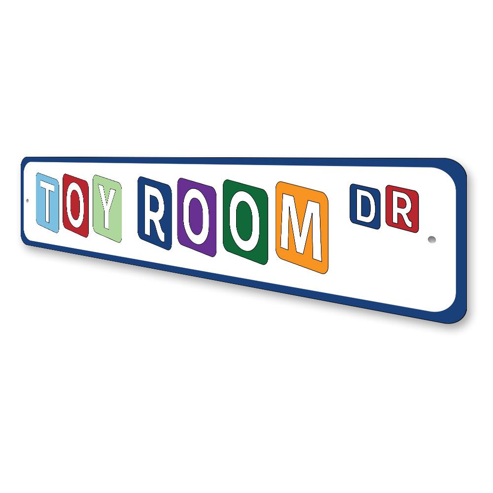 Toy Room Street Sign