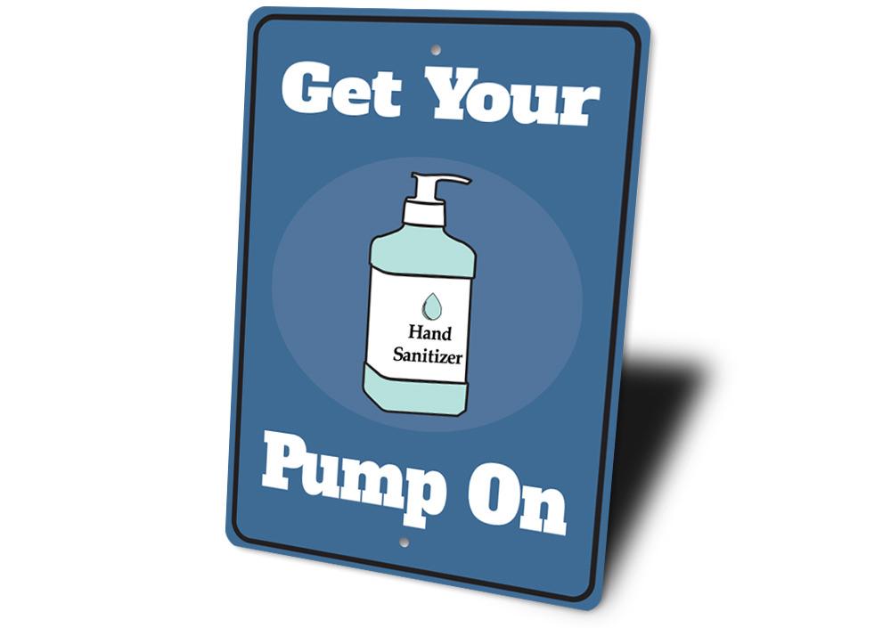 Funny Hand Sanitizer Sign