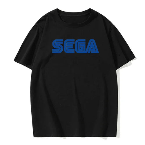 New Arrival Sega Logo Men T Shirts Summer Casual Short Sleeve Fashion