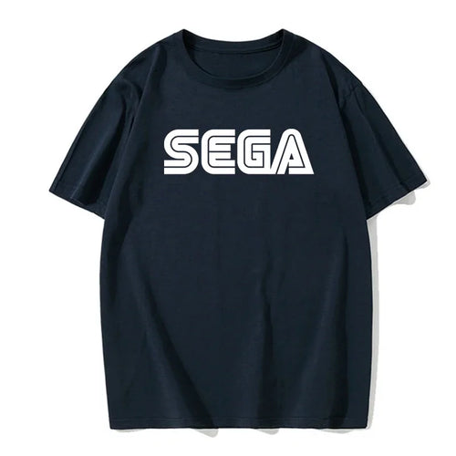 New Arrival Sega Logo Men T Shirts Summer Casual Short Sleeve Fashion