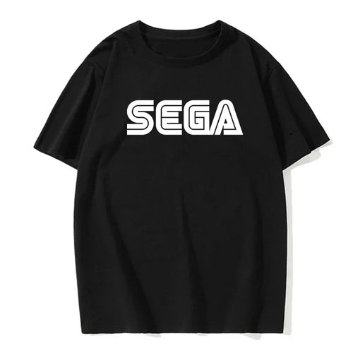 New Arrival Sega Logo Men T Shirts Summer Casual Short Sleeve Fashion