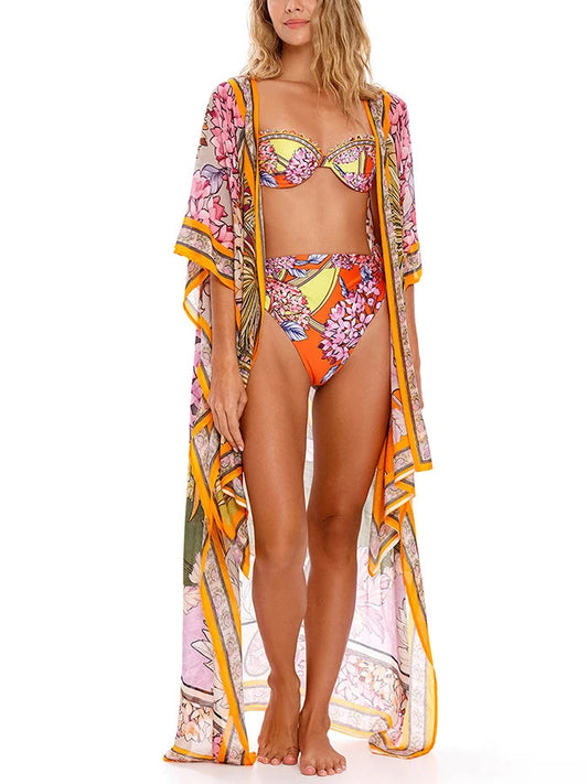 Funky High Waist Two-Piece Swimsuit