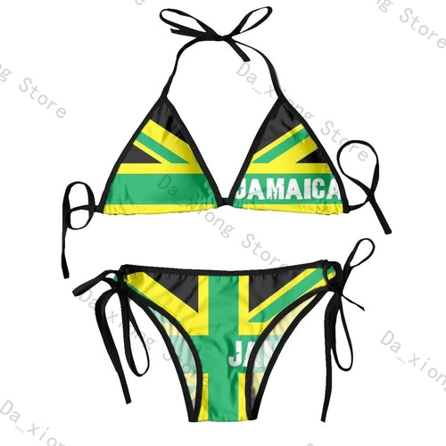 Jamaican Flag two piece swimsuit