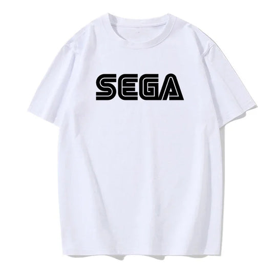 New Arrival Sega Logo Men T Shirts Summer Casual Short Sleeve Fashion