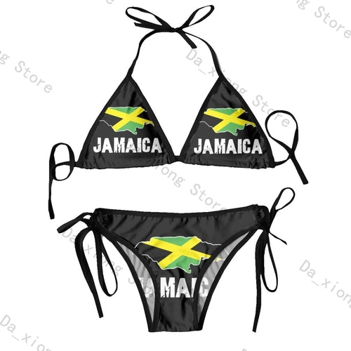 Jamaican Flag two piece swimsuit
