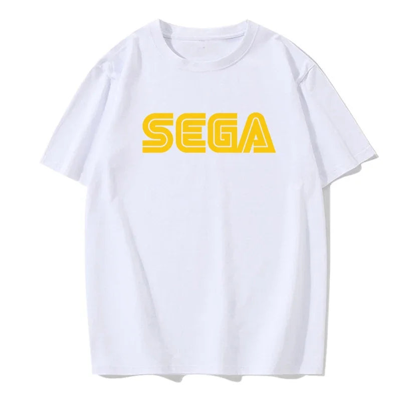 New Arrival Sega Logo Men T Shirts Summer Casual Short Sleeve Fashion