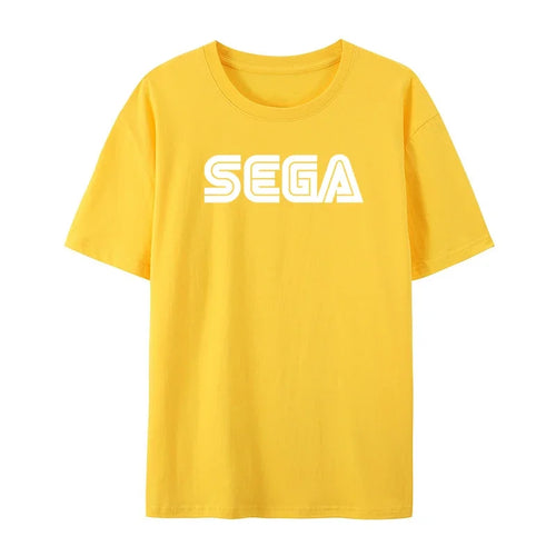 New Arrival Sega Logo Men T Shirts Summer Casual Short Sleeve Fashion