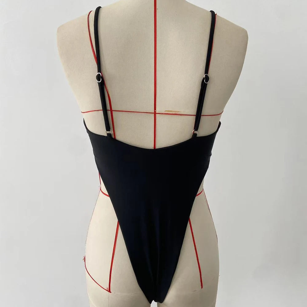 Illykay O-Ring One-Piece Swimsuit
