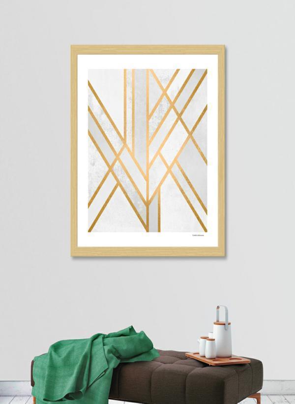 Art Deco Geometry Frame