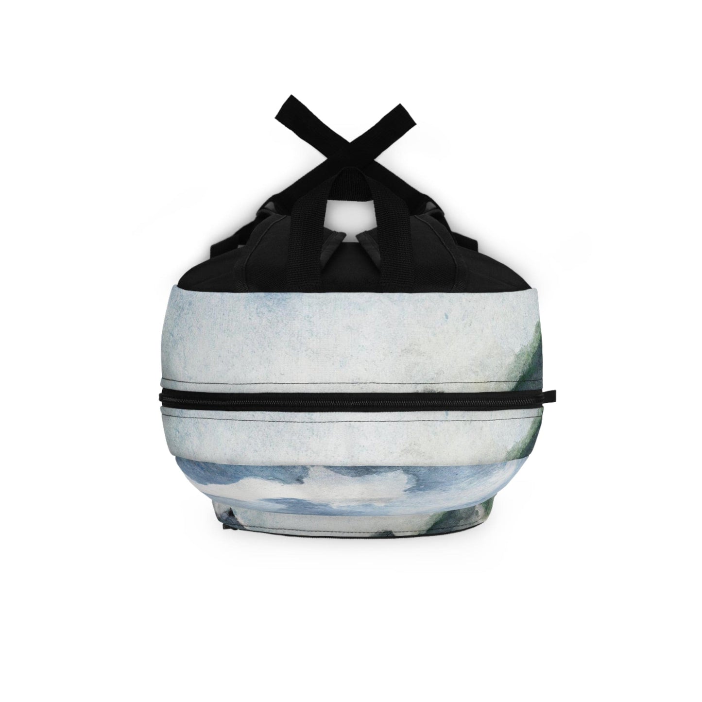 Backpack - Water-resistant Bag - Green Mountainside Nature Landscape