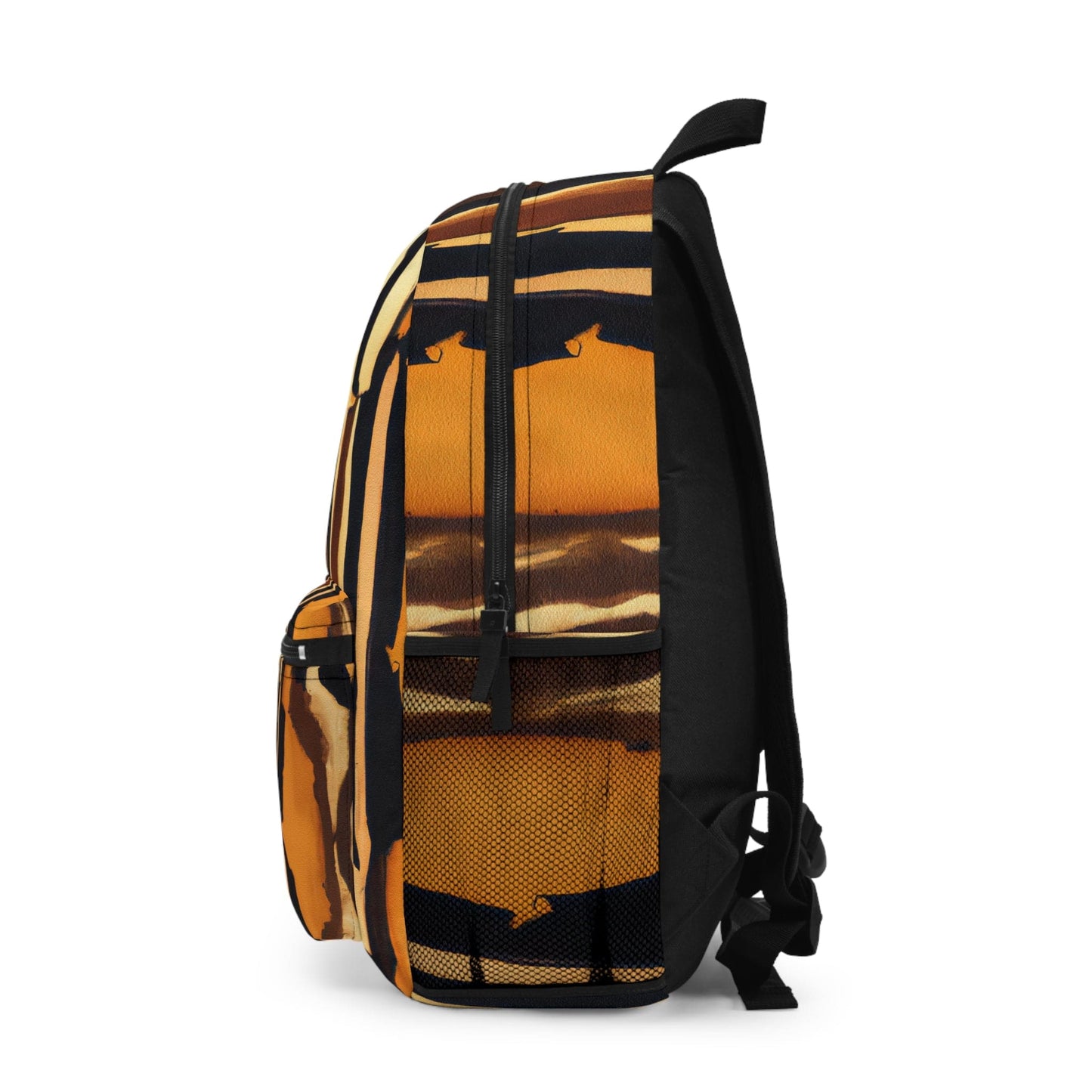Backpack - Large Water-resistant Bag - Zorse Geometric Print Pattern