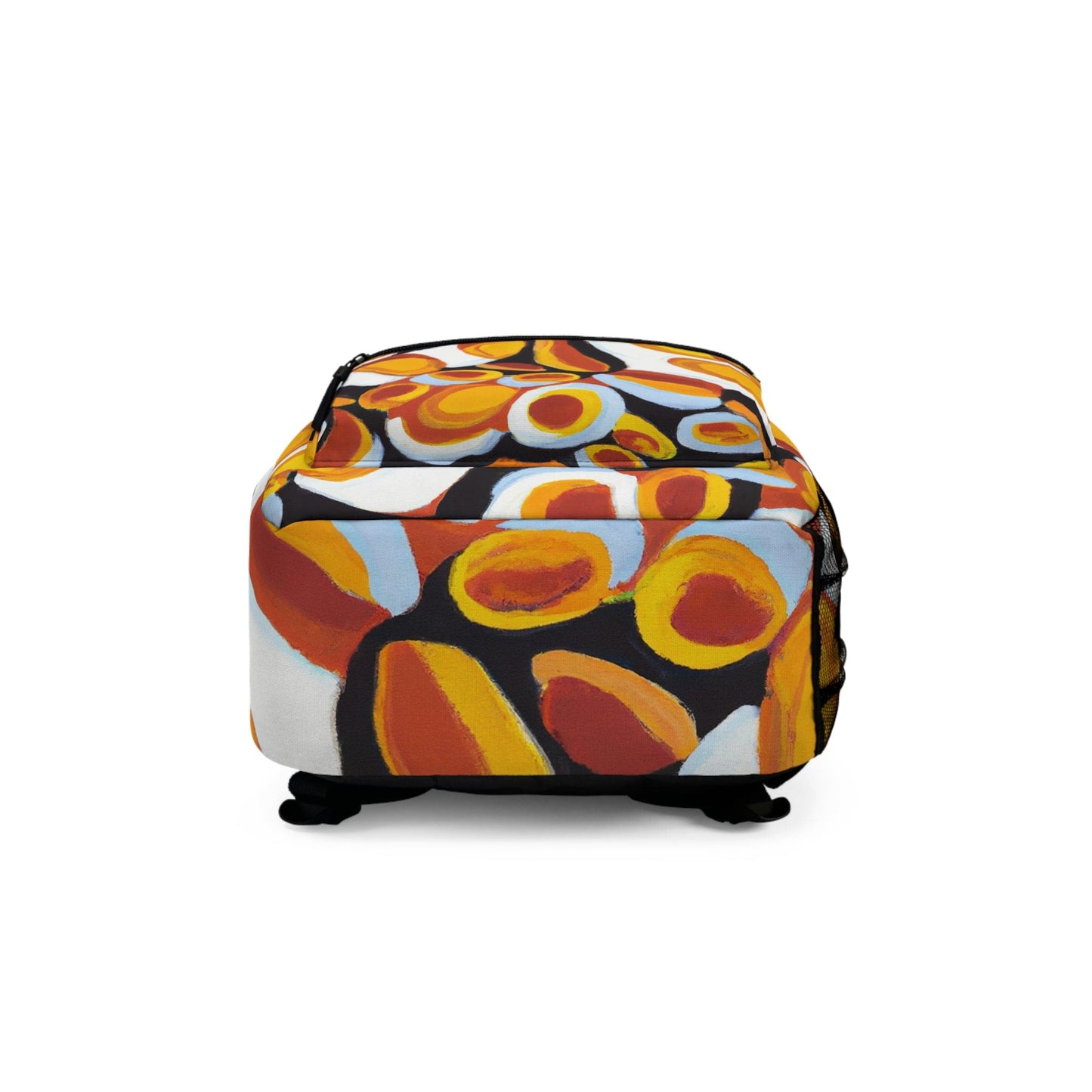 Backpack Work/school/leisure - Waterproof - Orange Black White