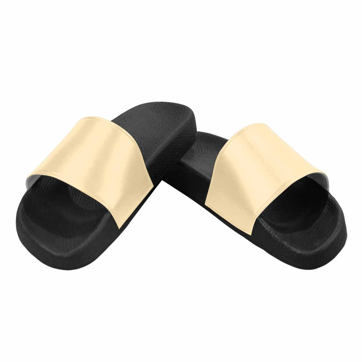 Womens Slide Sandals - Peach
