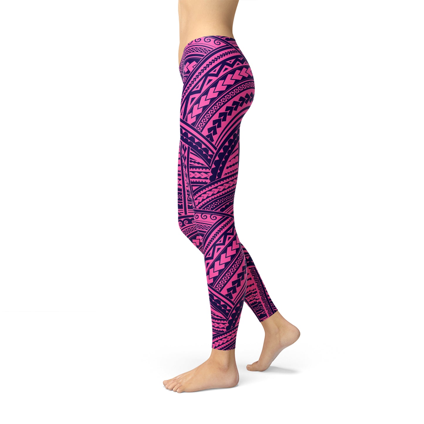 Purple Maori Leggings