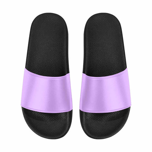 Womens Slide Sandals - Lavender Purple