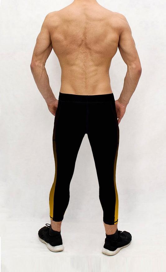 Black Gold Men's Pocket Tights