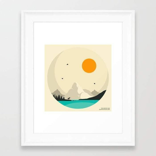 GLACIER NATIONAL PARK, Two Medicine Lake