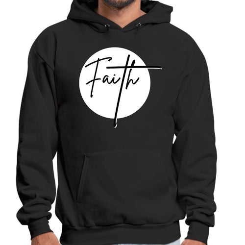 Mens Graphic Hoodie Faith Print