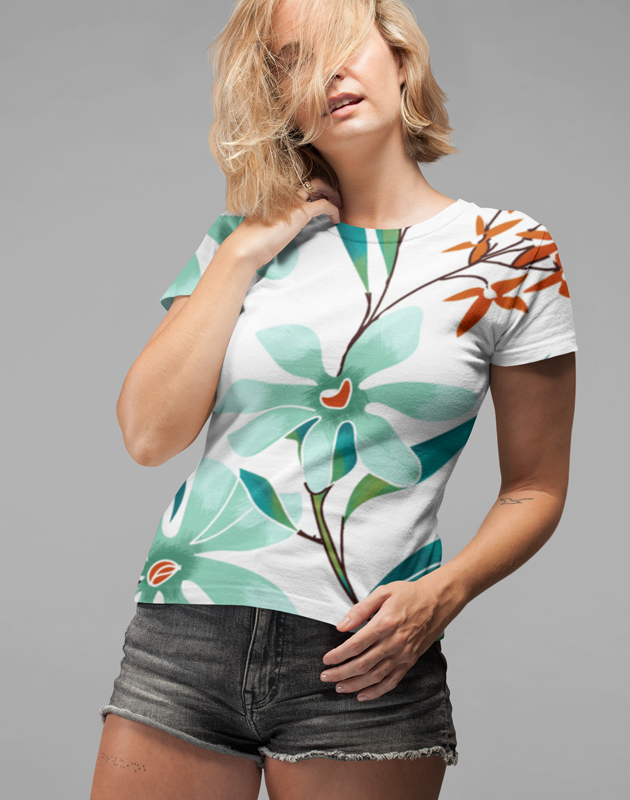 Minty Rust Classic Sublimation Women's T-Shirt