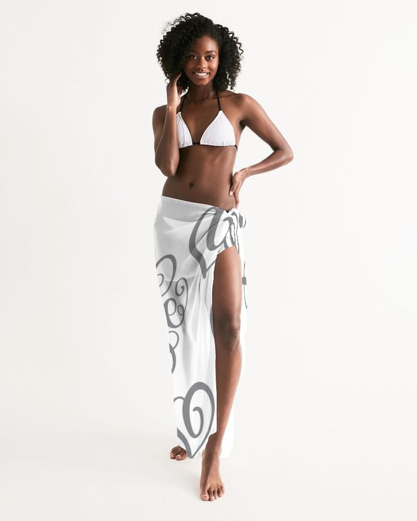 Sheer Love Grey Swimsuit Cover