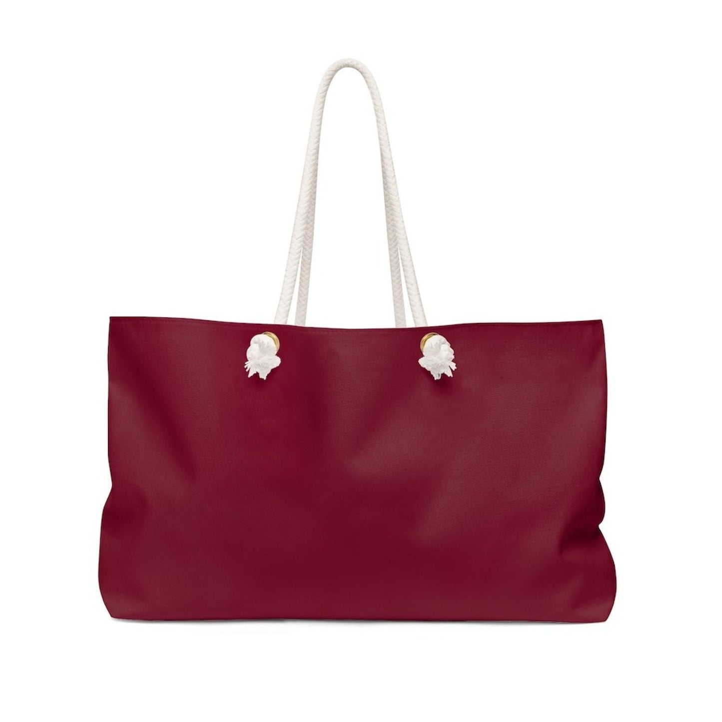 Weekender Tote Bag - Burgundy